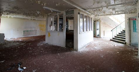 Inside Abandoned Uk Juvenile Prison With Creepy Height Charts Still On