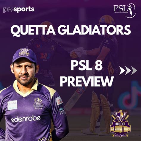 Propakistani On Twitter A Detailed Look Into Quetta Gladiators Squad