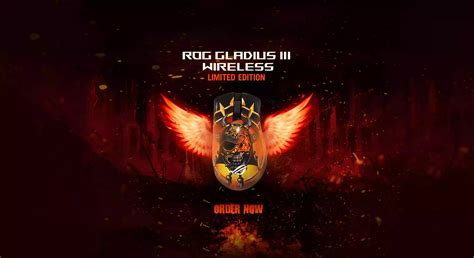 ROG Gladius III Wireless Gaming Mouse limited edition