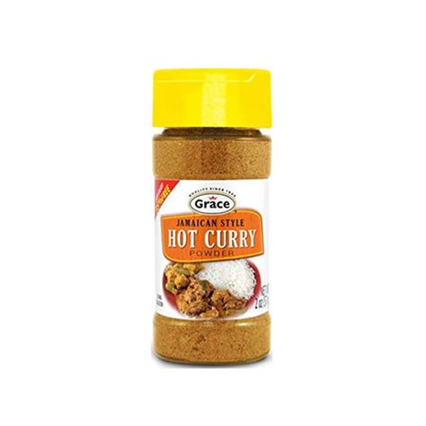 GRACE HOT CURRY POWDER JAMAICAN STYLE OZ OFF