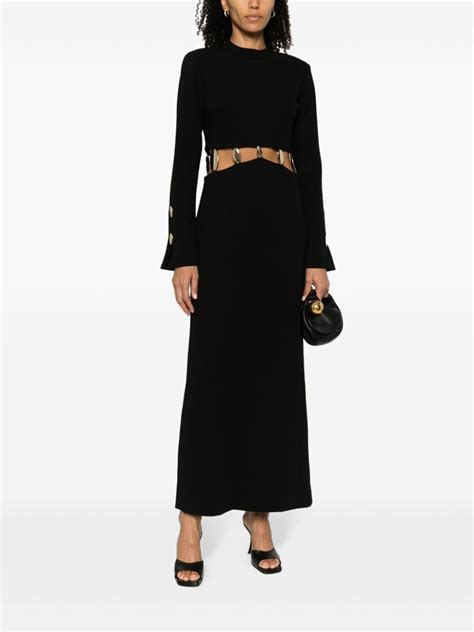 Simkhai Cut Out Detailing Round Neck Dress Black Farfetch