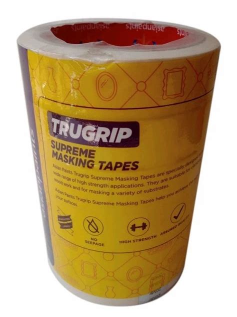 Backing Material Plastic Asian Paints Trugrip Supreme Masking Tape At