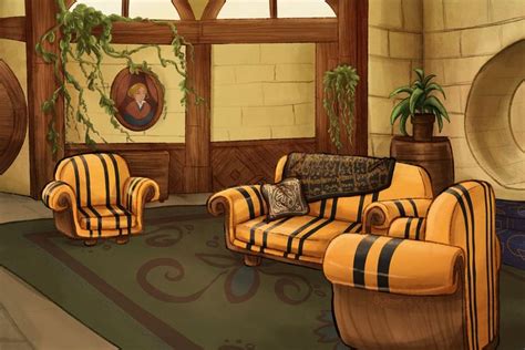 Hufflepuff Common Room By Pigte On DeviantArt Hufflepuff Common Room