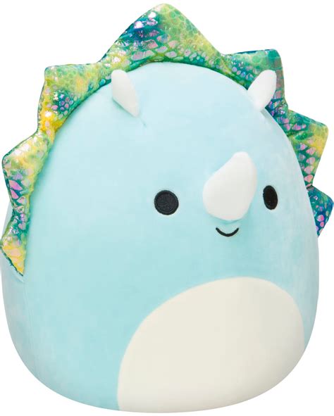 Customer Reviews Jazwares Squishmallow 16 Plush Blue Triceratops