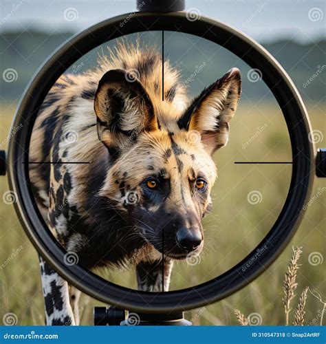 In De Kruising Zijn Ernstig Bedreigde Zoogdieren Ndash African Wild Dog