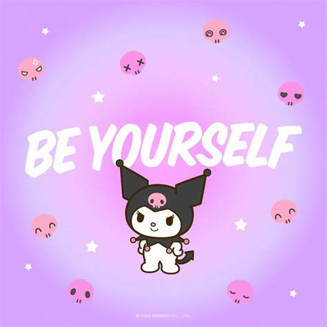 Sanrio On Twitter Be True Yourself 💜 Tag A Friend To Remind Them