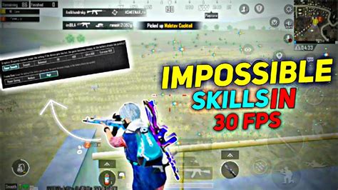 Impossible Skills In 30 Fps ⚡ Bgmi Montage Low End Device Bgmi