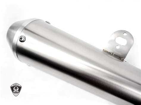 Yamaha Sr500 Custom Parts Megaphone Muffler Omega Racer
