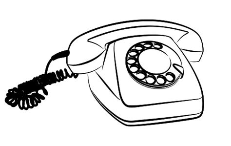 The Sketch Of Retro Phone Stock Illustration Download Image Now