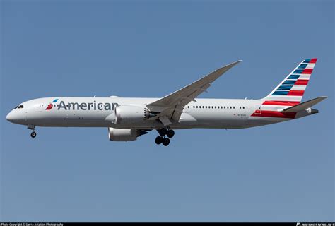 N An American Airlines Boeing Dreamliner Photo By Sierra