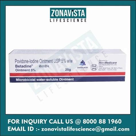 5% Povidone Iodine Ointment at ₹ 189/piece in Surat | ID: 2854030862573