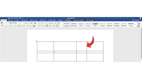 Insérer un tableau dans Word le tuto