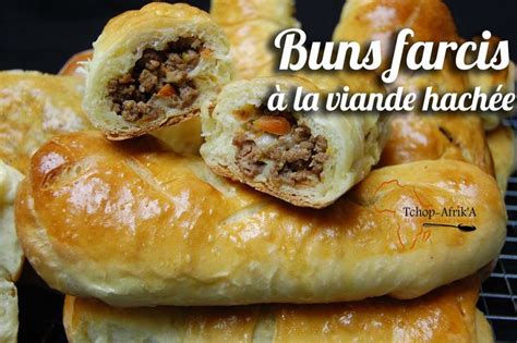 Buns Farcis La Viande Et Mozzarella Tchop Afrik A Cuisinetchop