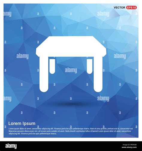 Table Icon Stock Vector Image And Art Alamy