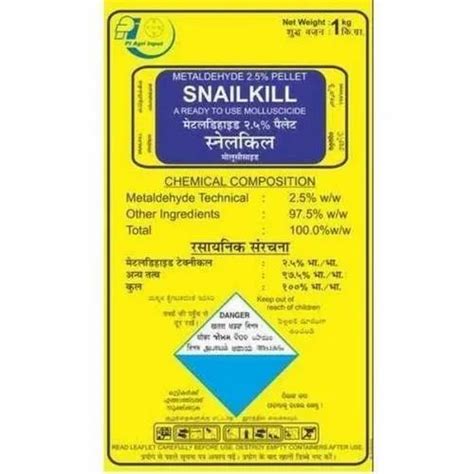 Snail Kill Agricultural Fertilizer Packaging Size 1 Kg Bio Tech