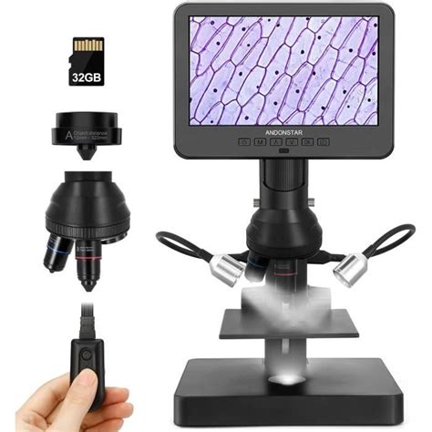 Ad P Microscope Num Rique Hdmi Avec Cran De Microscope