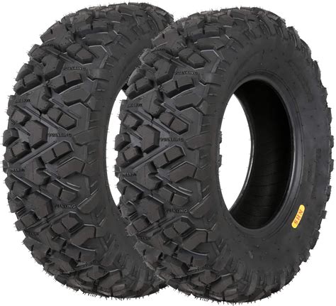 Amazon WEIZE All Terrain ATV Tires Front 25x8 12 6PR 205 80 12