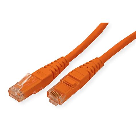 Roline Utp Patch Cord Cat Class E Orange M Secomp