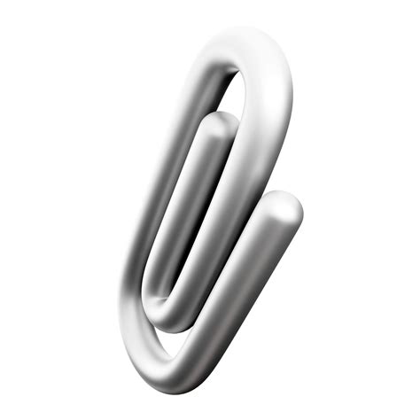 3d Paper Clip Cartoon Icon 3d Model Cgtrader