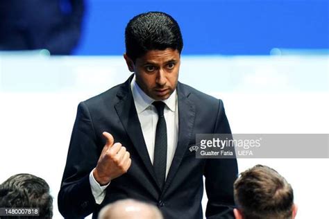 President Of Psg Nasser Al Khelaifi Photos And Premium High Res