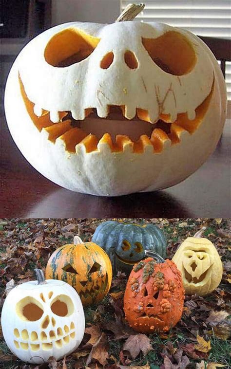 50 Best Easy Pumpkin Carving Ideas & Designs - A Piece Of Rainbow