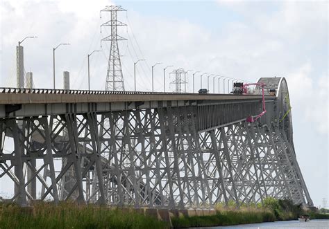 Port Arthur Bridge City Bridge Reopened After Being Closed For Ice