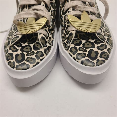 Adidas Originals Womens Sleek Super Leopard Print Sho… - Gem