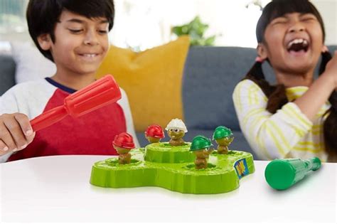 Juego De Mesa Whac A Mole Kids Mazos Luces Sonidos Mattel Envío Gratis