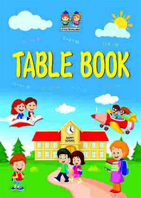 Table Book Plastic Coated Tables Books Others