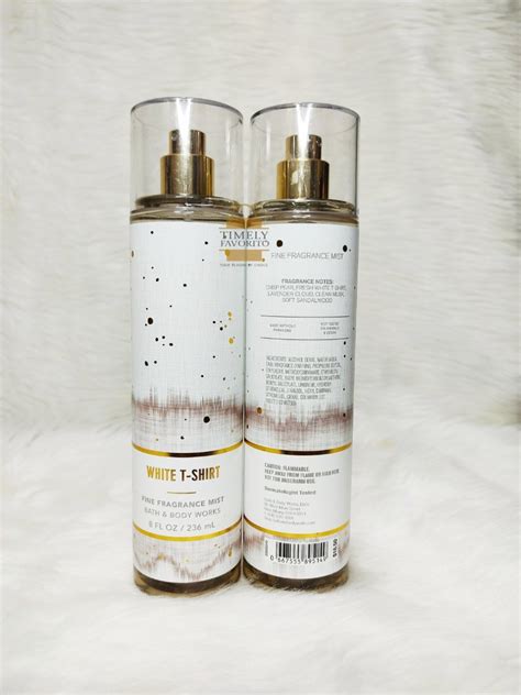 BBW White T Shirt Fragrance Mist Ml On Carousell