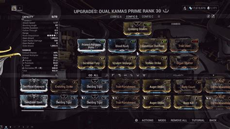 Warframe Dual Kamas Prime Build 2023 Guide ProGameTalk