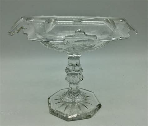 Antiques Atlas Georgian Style Cut Glass Tazza