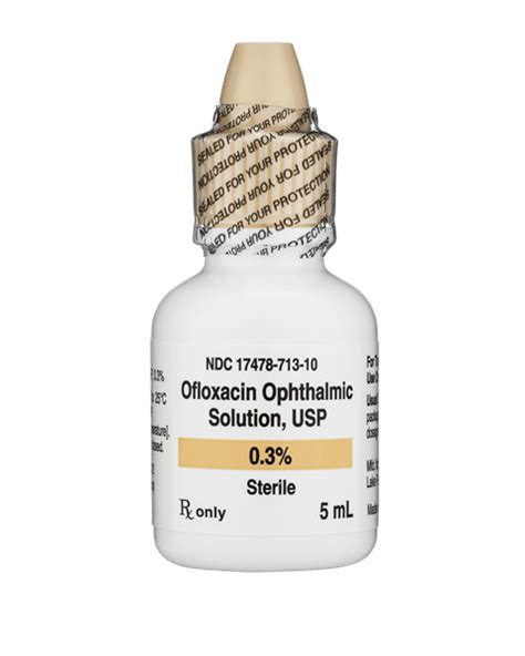 Ofloxacin 03 5ml Drops Ophthalmic Antibiotics