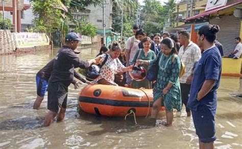 Assam Flood Situation Improves Over 2 Lakh Hit News Live