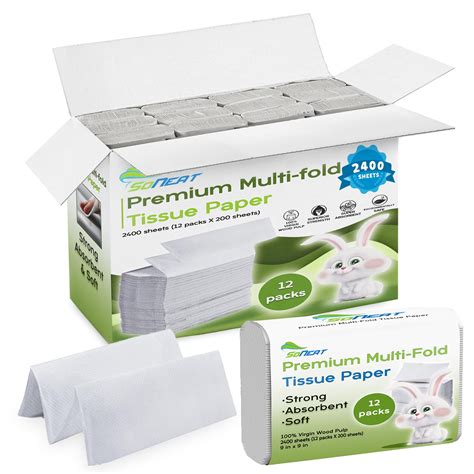 Soneat Multifold Paper Towels Sheets Pack Of Premium Quality