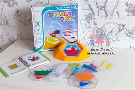 Обучающая игра "Цветовой код" - Мама Мышка