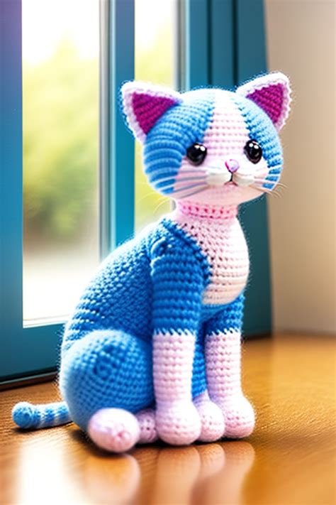 Crochet Cute Cat Amigurumi Free Pattern Amigurumi