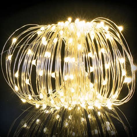 Solar String Lights, Fairy Solar Lights Outdoor, Copper Wire Lights ...