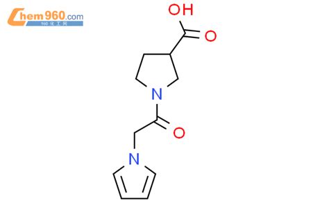 2092698 04 71 2 1h Pyrrol 1 Ylacetylpyrrolidine 3 Carboxylic Acid