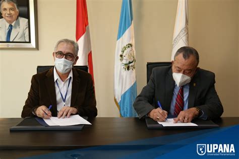 Firma De Convenio Upana Swisscontact Universidad Panamericana