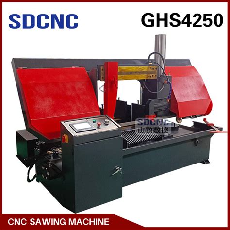 Automatic Horizontal Metal Sawing CNC Band Saw Machine Ghs4250 China