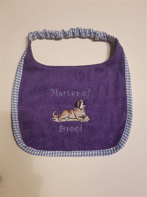 st bernard drool bib newfie drool bibs dog slobber bib big etsy