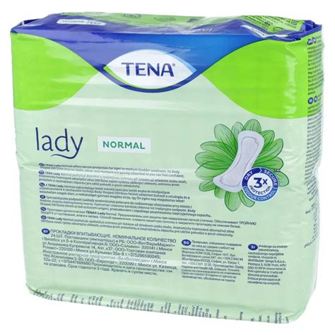 Tena Lady Normal Specjalistyczne Wk Adki Anatomiczne Sztuki