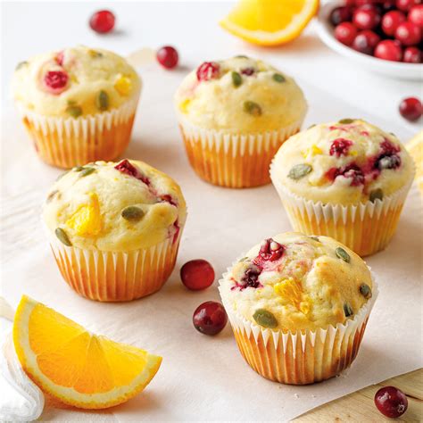 Muffins Orange Et Canneberges Les Recettes De Caty