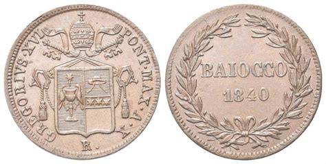 Biddr Numismatica Ranieri Online Auction 13 Lot 206 ROMA Gregorio