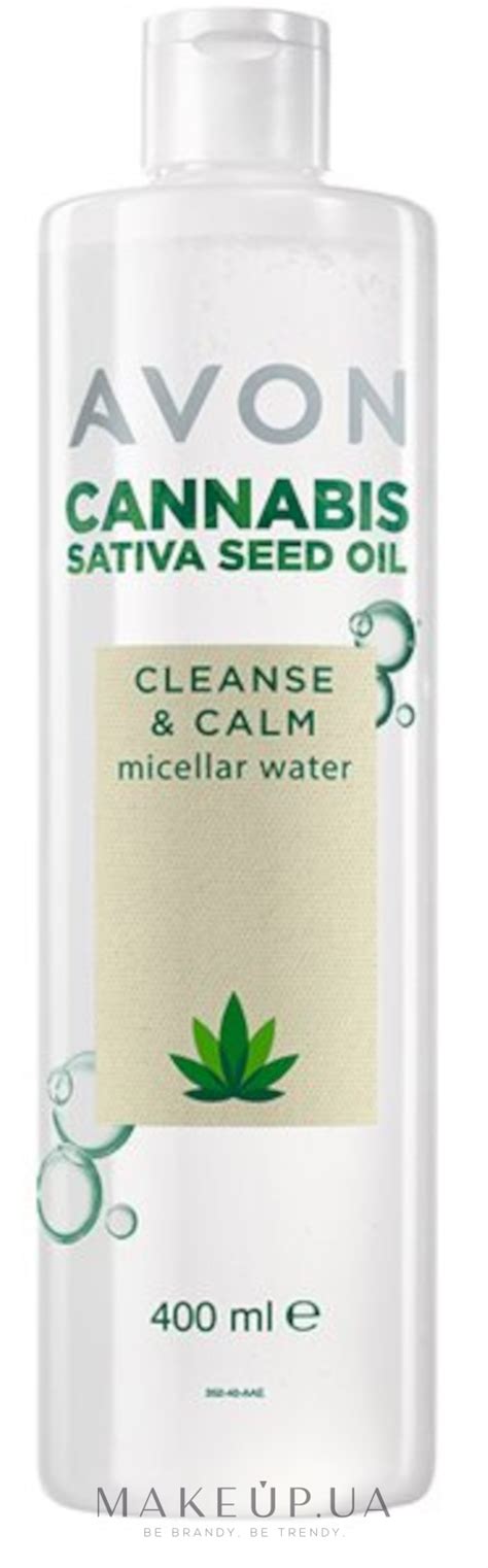 Avon Cannabis Sativa Oil Cleanse & Calm Micellar Water - Мицеллярная ...