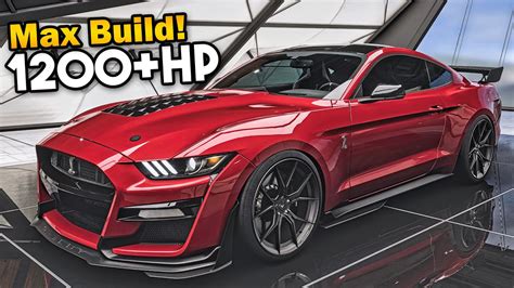 Forza Horizon 5 Car Customization 1200HP Ford Mustang Shelby GT500