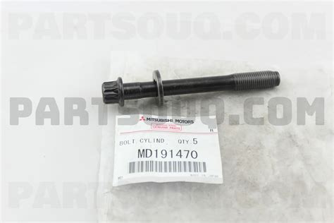 BOLT,CYLINDER HEAD MD191470 | Mitsubishi Parts | PartSouq