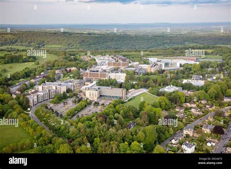 Aerial Photograph Of The University Of Bath Stock Photo Alamy