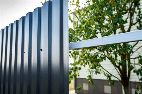 Corrugated Metal Fence The Complete Diy Guide